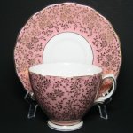 Coclough Pink Gilt Teacup