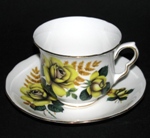 Yellow Roses Teacup