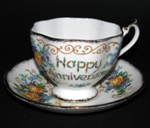 Happy Anniversary Teacup