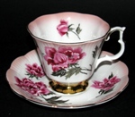 Pink Floral Teacup