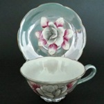 Shafford Luster Floral Teacup