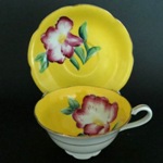 Shafford Yellow Floral Teacup