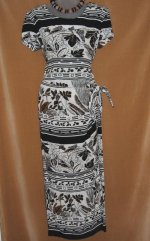 Ribkoff Tribal Wrap Dress