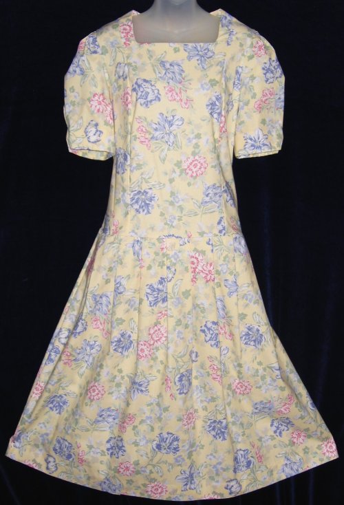 Vintage Laura Ashley Cotton Wide Sweep Summer Dress