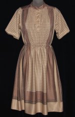 Ribkoff Geometric Pleated Dress