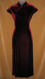 Joseph Ribkoff Velvet Wiggle Dress Gown