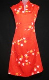 Hilo Hattie Fire Red Dress