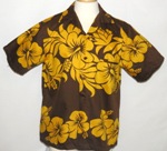 Golden Hibiscus Hawaii Shirt