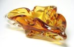 Chalet Art Glass Amber
