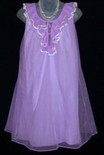 Vintage Purple Nightgown Slumber Suzy