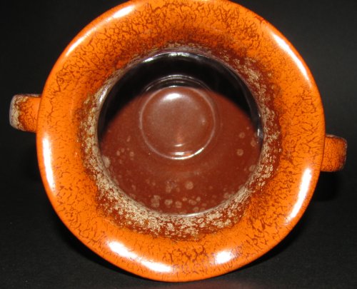 Germany Orange Brown Vase